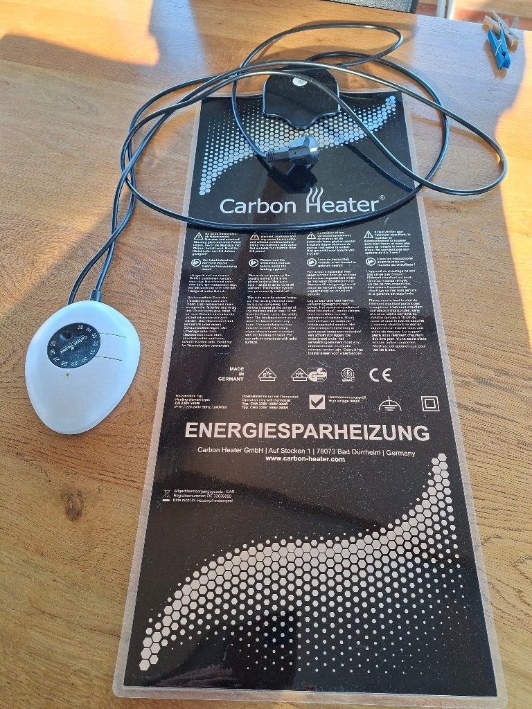 Carbon Heater waterbed verwarmingssysteem, Huis en Inrichting, Duo-systeem, Tweepersoons, Ophalen of Verzenden, Zo goed als nieuw