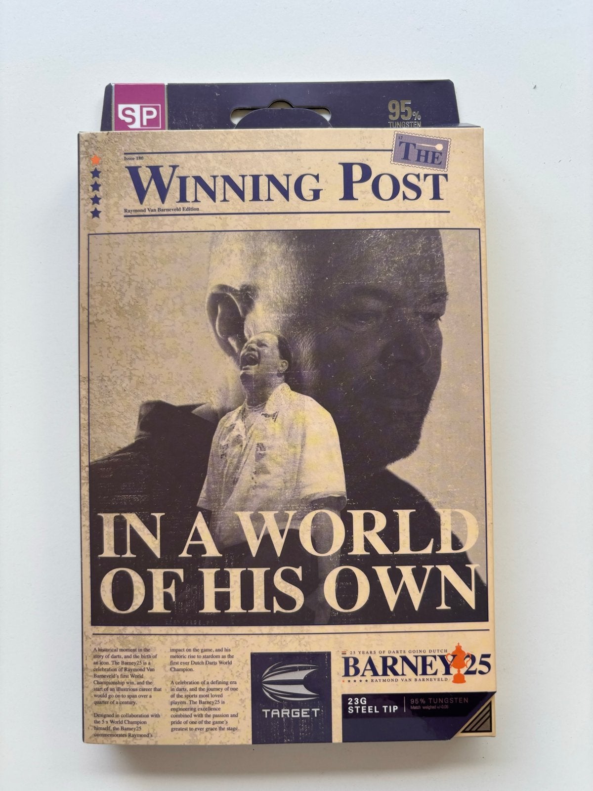 Target Dartpijlen Barney25 Raymond van Barneveld Darts Set, Ophalen of Verzenden, Nieuw, Pijlen