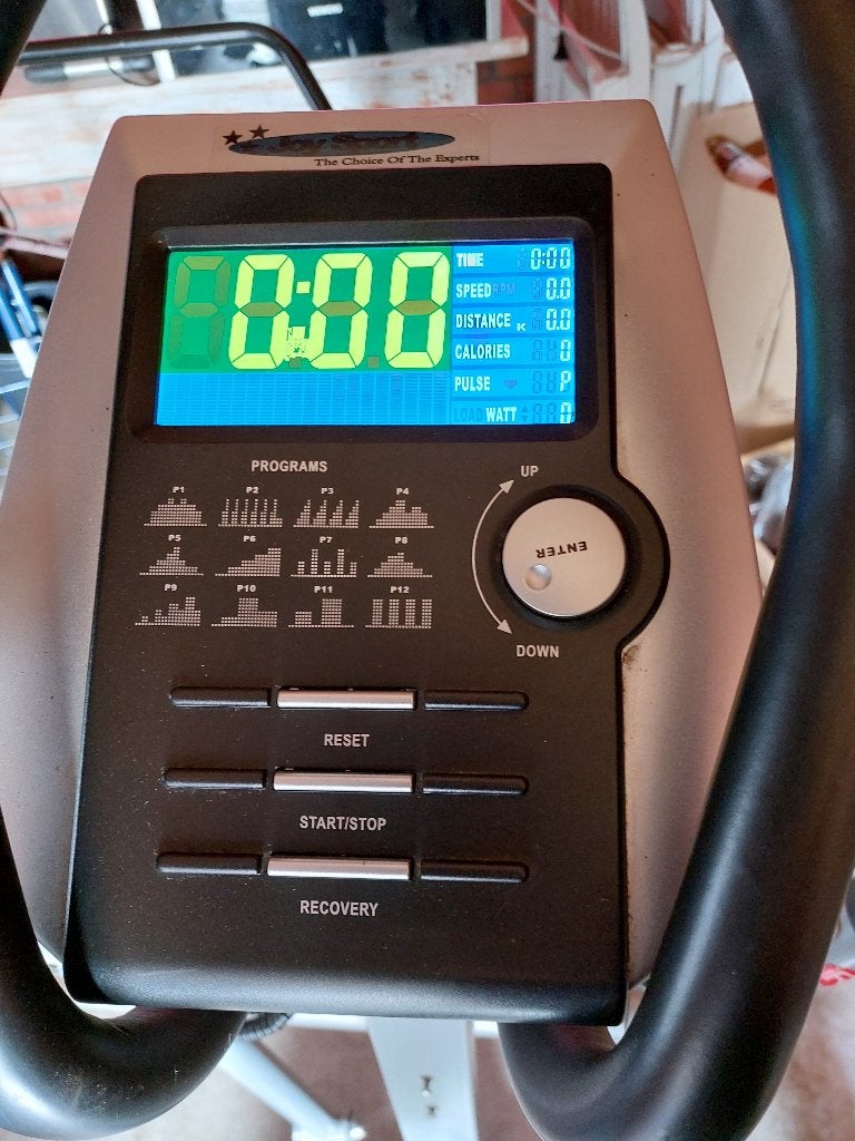 Crosstrainer, Sport en Fitness, Ophalen, Gebruikt, Metaal, Crosstrainer