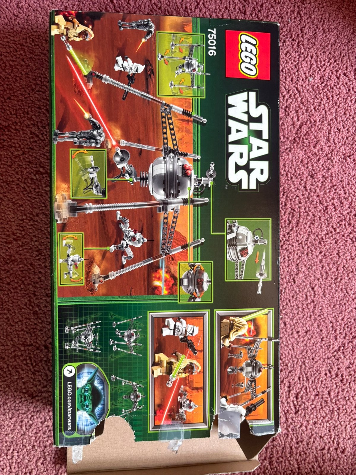 Lego Starwars 75016, Star Wars, Lego, Ophalen of Verzenden, Zo goed als nieuw