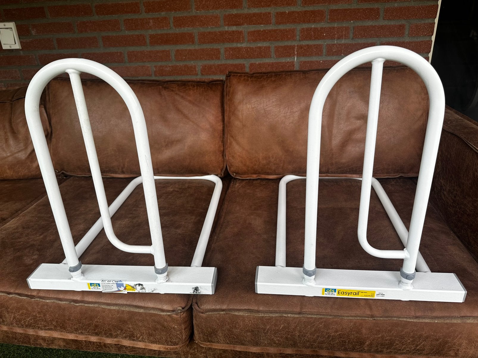 2 bedbeugels senioren hulpmiddel, Diversen, Ophalen, Gebruikt