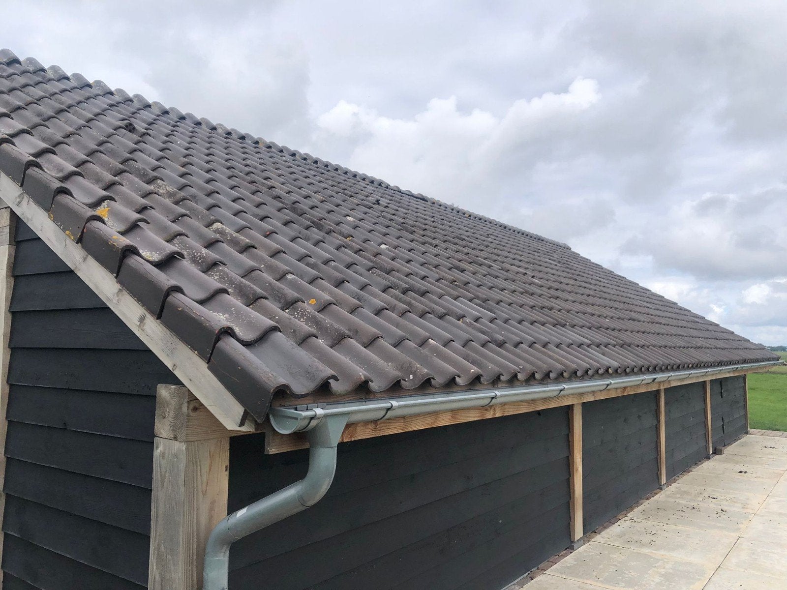 Dakpannen Oud Hollands Verbeterd, Ophalen, Gebruikt, Steen of Klei, 15 m² of meer