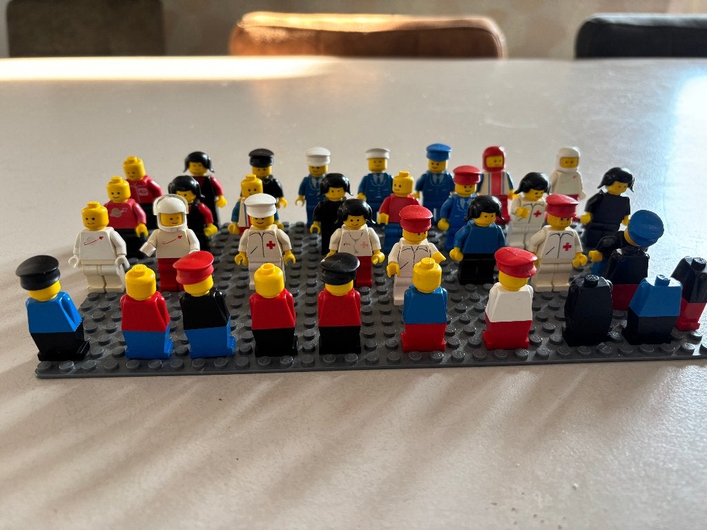 Lego poppetjes minifigs retro oude, Ophalen of Verzenden, Gebruikt, Minifiguur, Lego