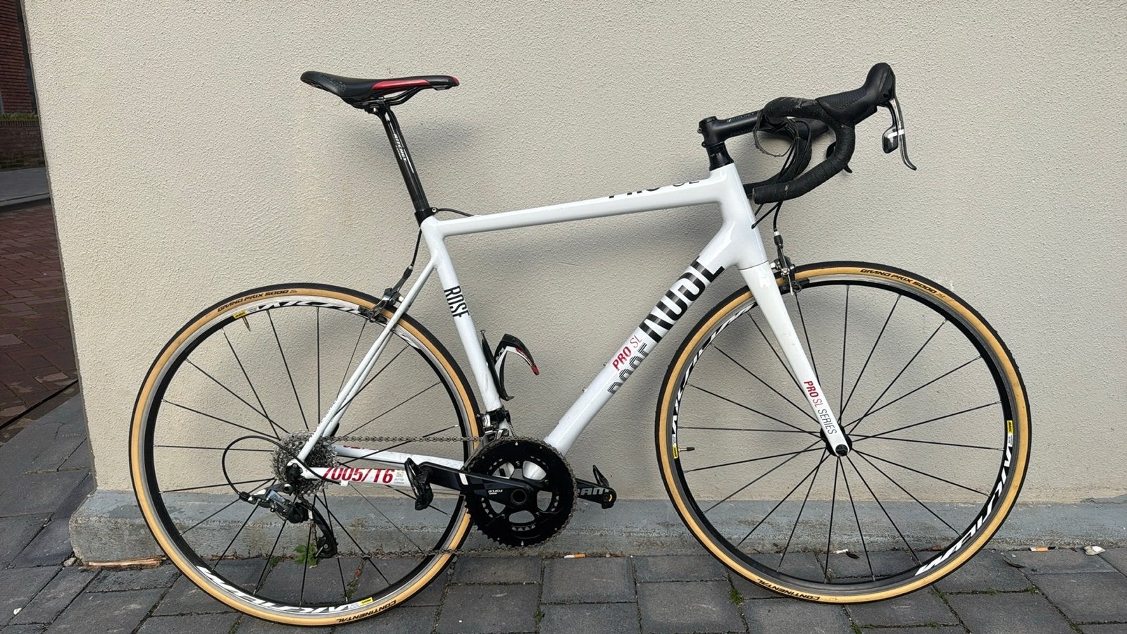 Rose Pro SL racefiets - SRAM force, Fietsen en Brommers, Fietsen | Racefietsen, 28 inch, Gebruikt, Aluminium, Meer dan 20 versnellingen