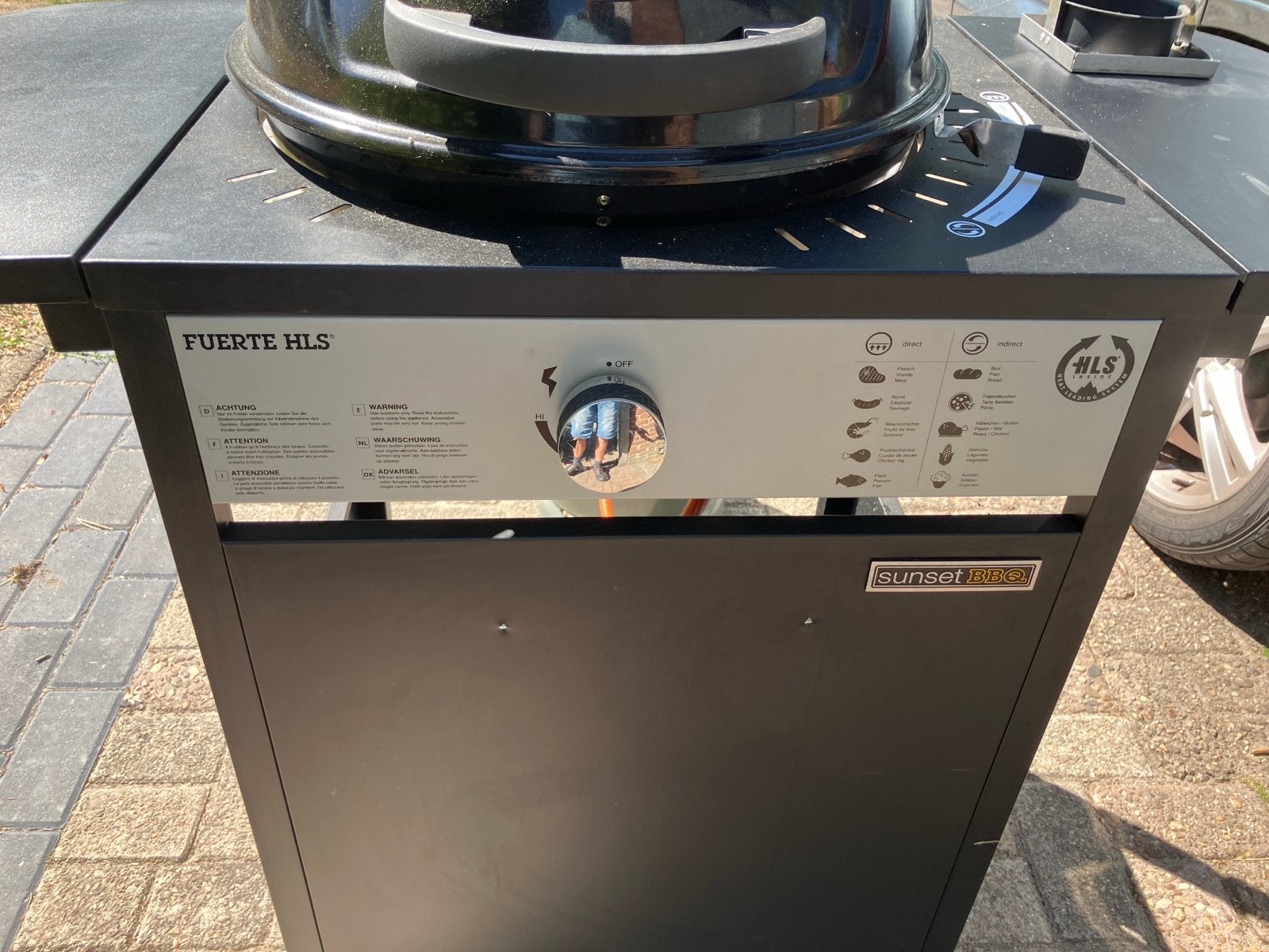 Fuerte HLS Sunset BBQ Grill - Zo goed als nieuw, Ophalen, Zo goed als nieuw