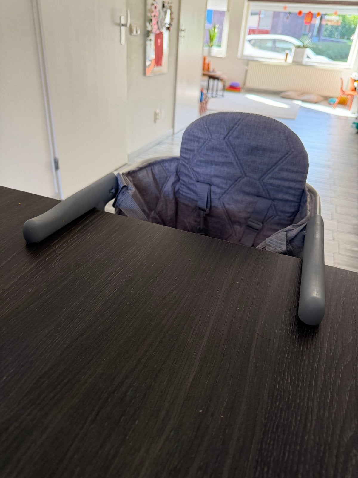 Topmark hangstoel voor aan tafel tot 15 kg - Zo goed als nie, Ophalen, Zo goed als nieuw, Hangstoel, Gordel(s)