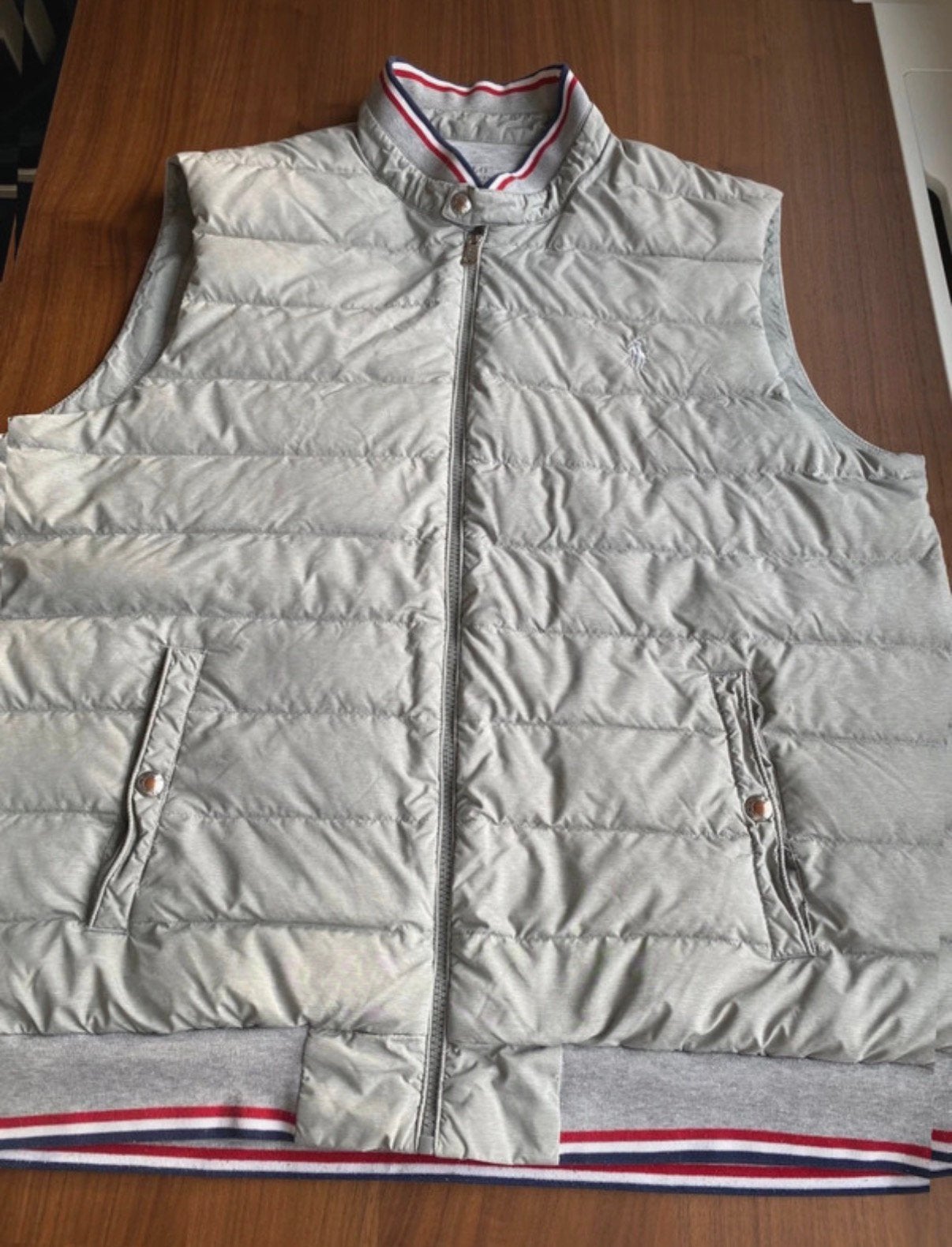 Bodywarmer van Ralph Lauren. Nieuwstaat. Maat XL, Kleding | Heren, Ophalen of Verzenden, Zo goed als nieuw, Maat 56/58 (XL), Grijs