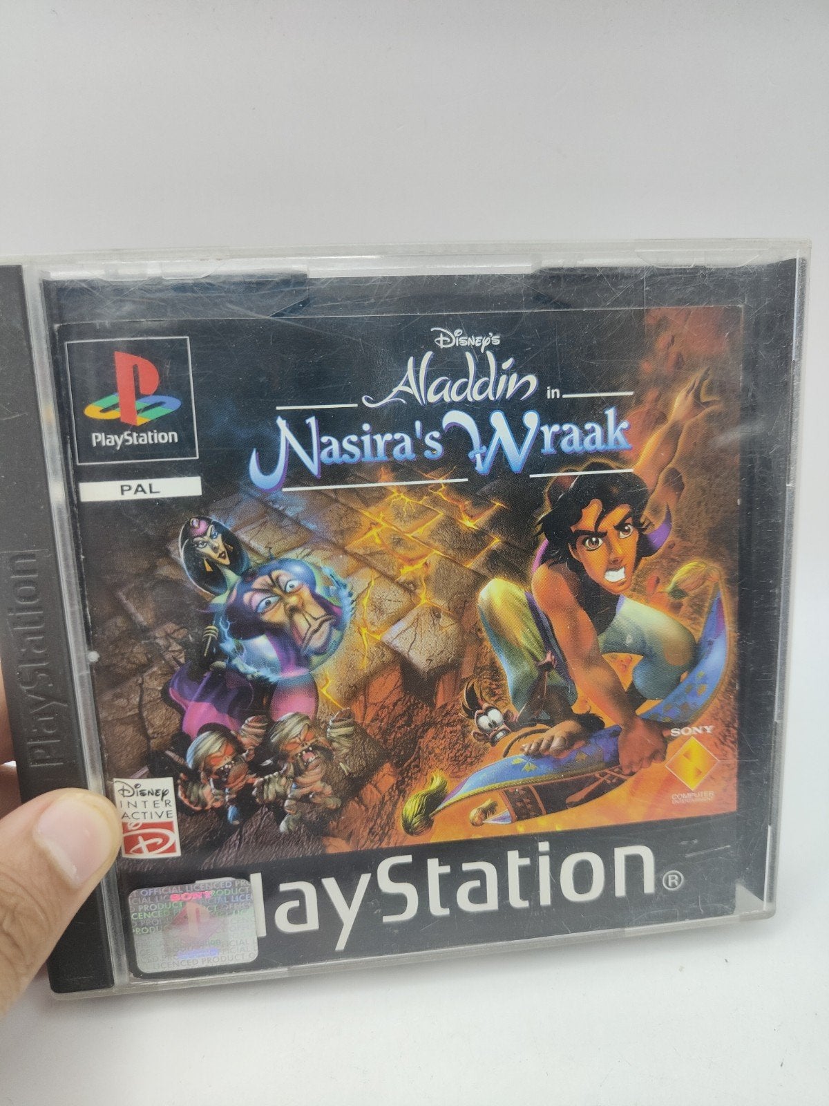 Disney's Aladdin in Nasira's Wraak PS1, Spelcomputers en Games, Games | Sony PlayStation 1, Avontuur en Actie, Gebruikt, Ophalen of Verzenden