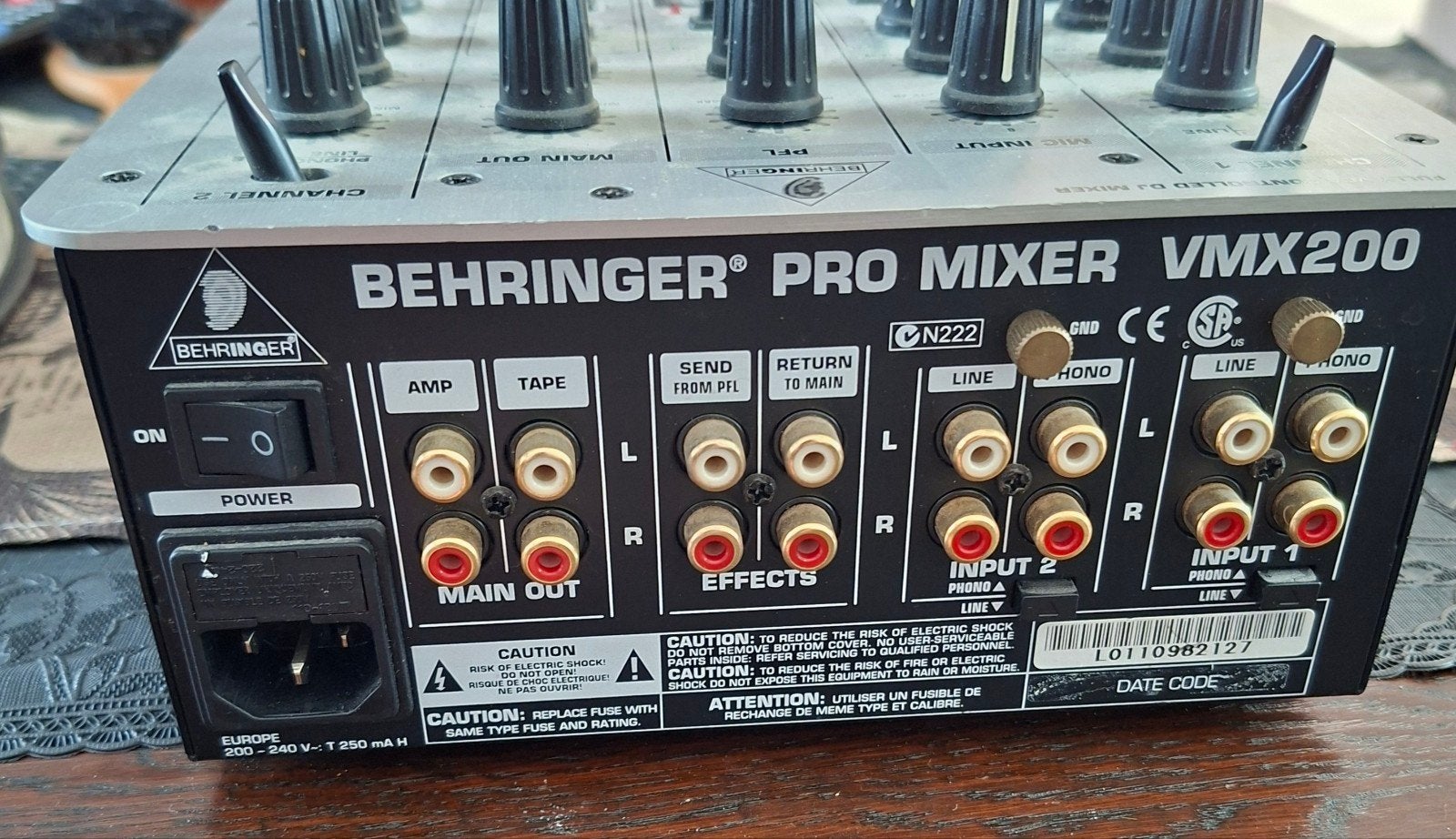 ≥ Behringer Pro Mixer VMX200 DJ Mixer — Mengpanelen — Marktplaats