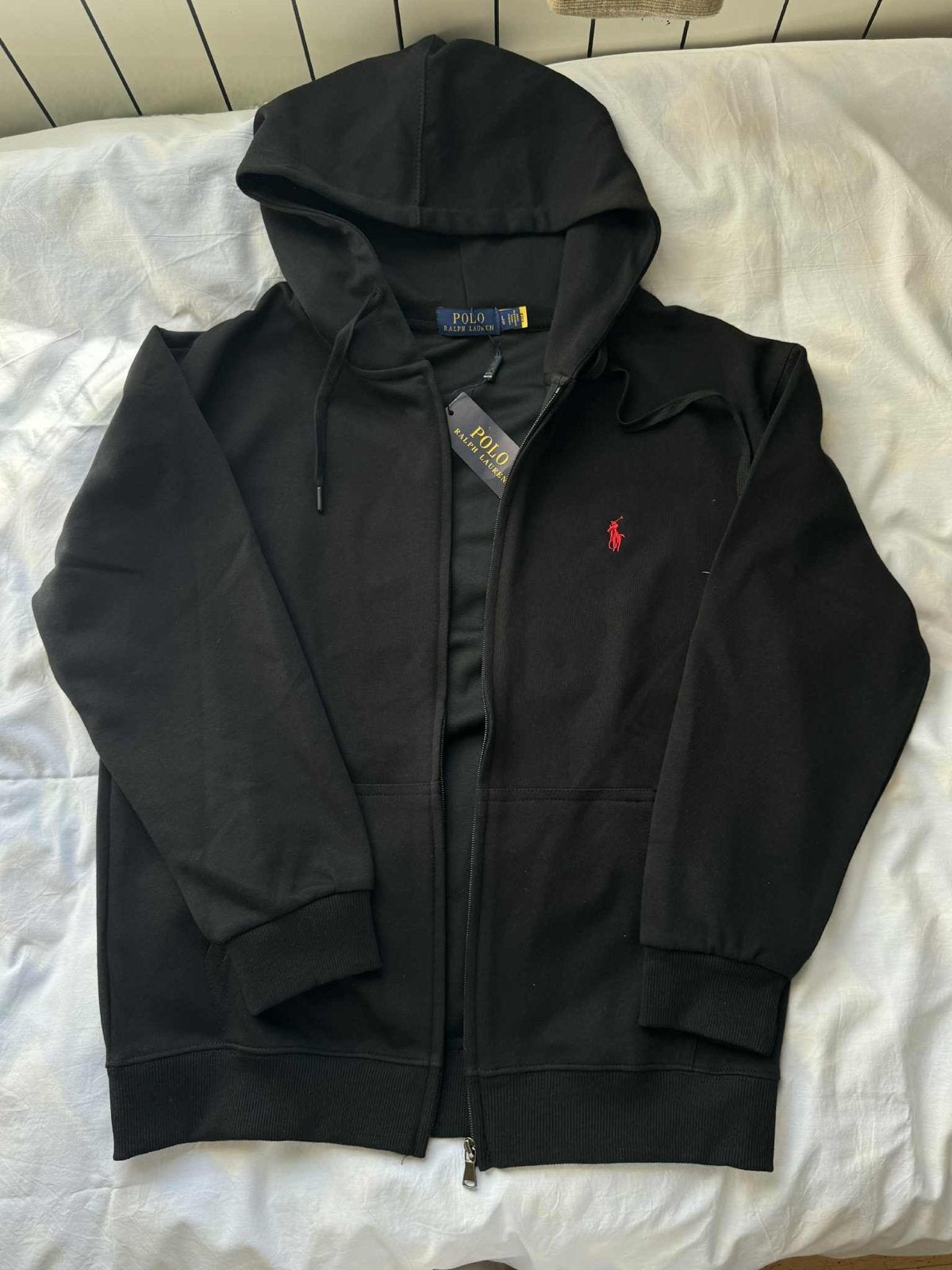 Polo Ralph Lauren Hoodie Zwart - Nieuw met labels, Ophalen of Verzenden, Nieuw, Maat 48/50 (M), Zwart