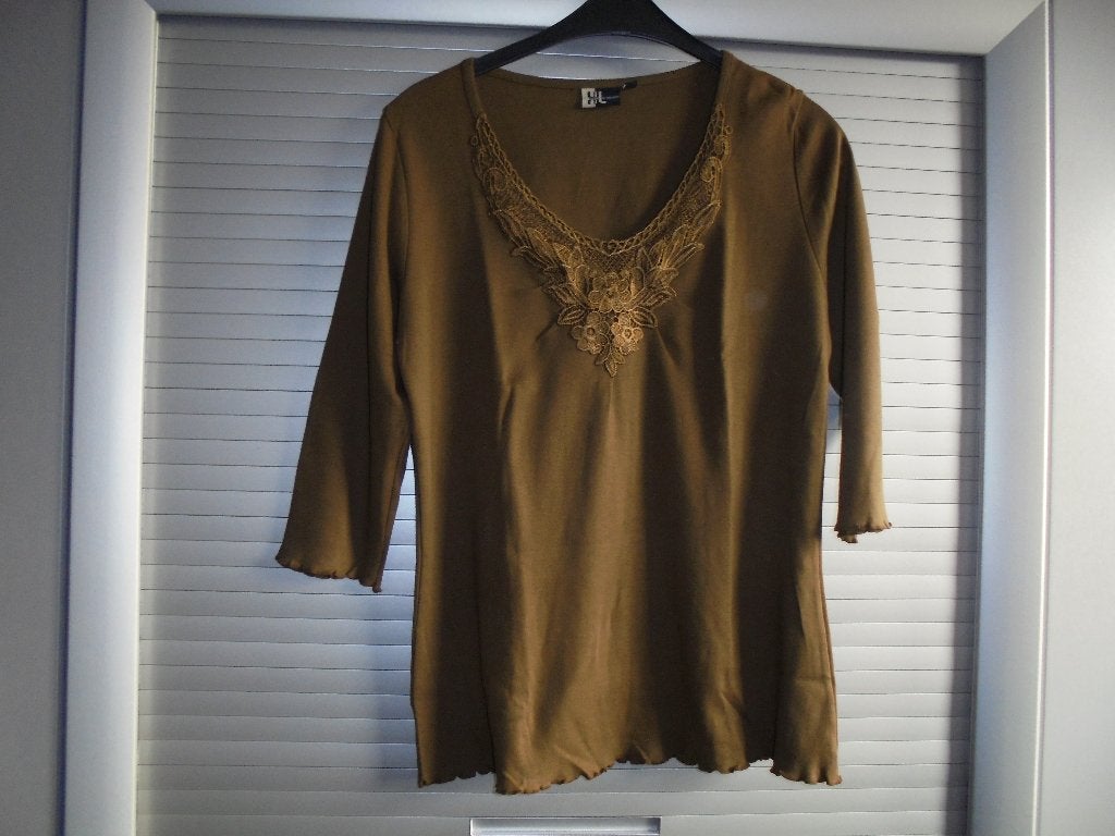 trui HL Collection bruin maat 42, Ophalen of Verzenden, Gedragen, Maat 42/44 (L), Bruin
