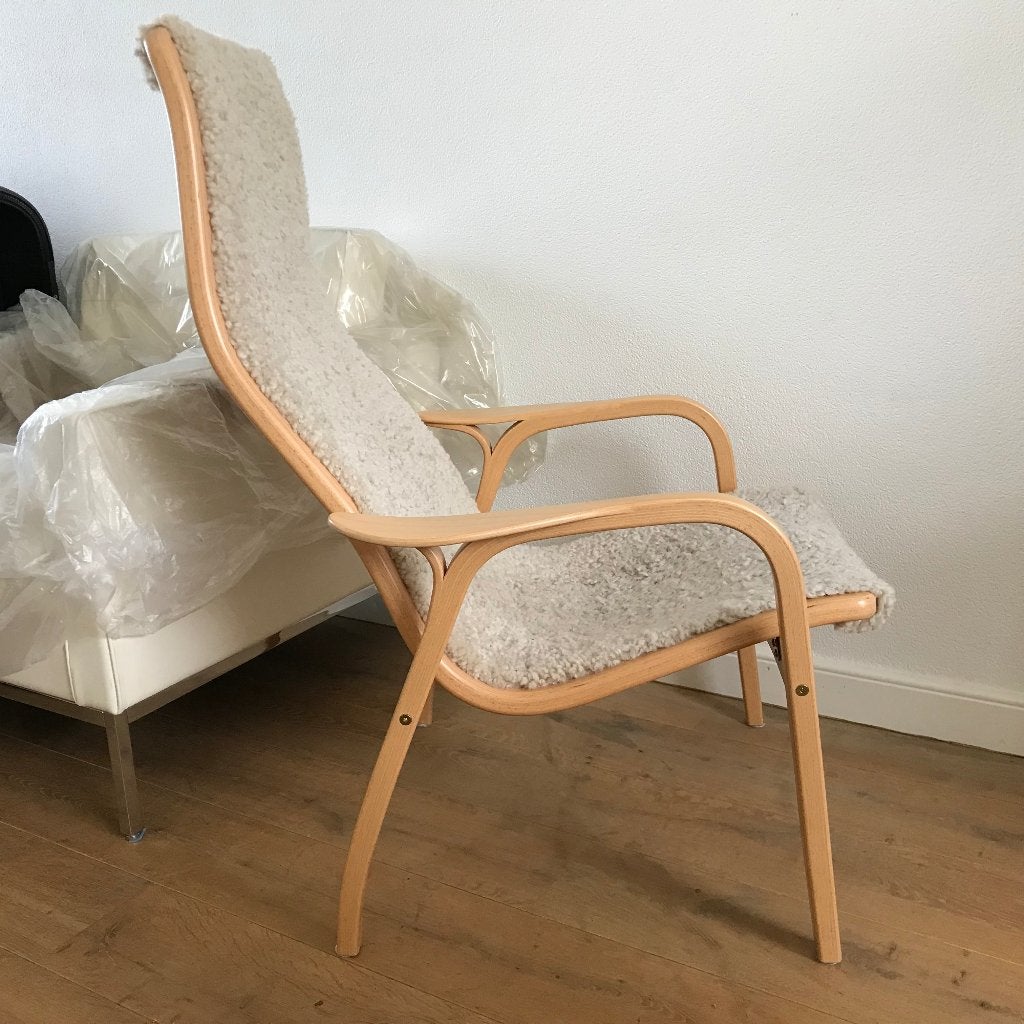 IZGS Swedese Lamino fauteuil stoel Yngve Ekstrom, Ophalen, 75 tot 100 cm, Zo goed als nieuw, Nvt