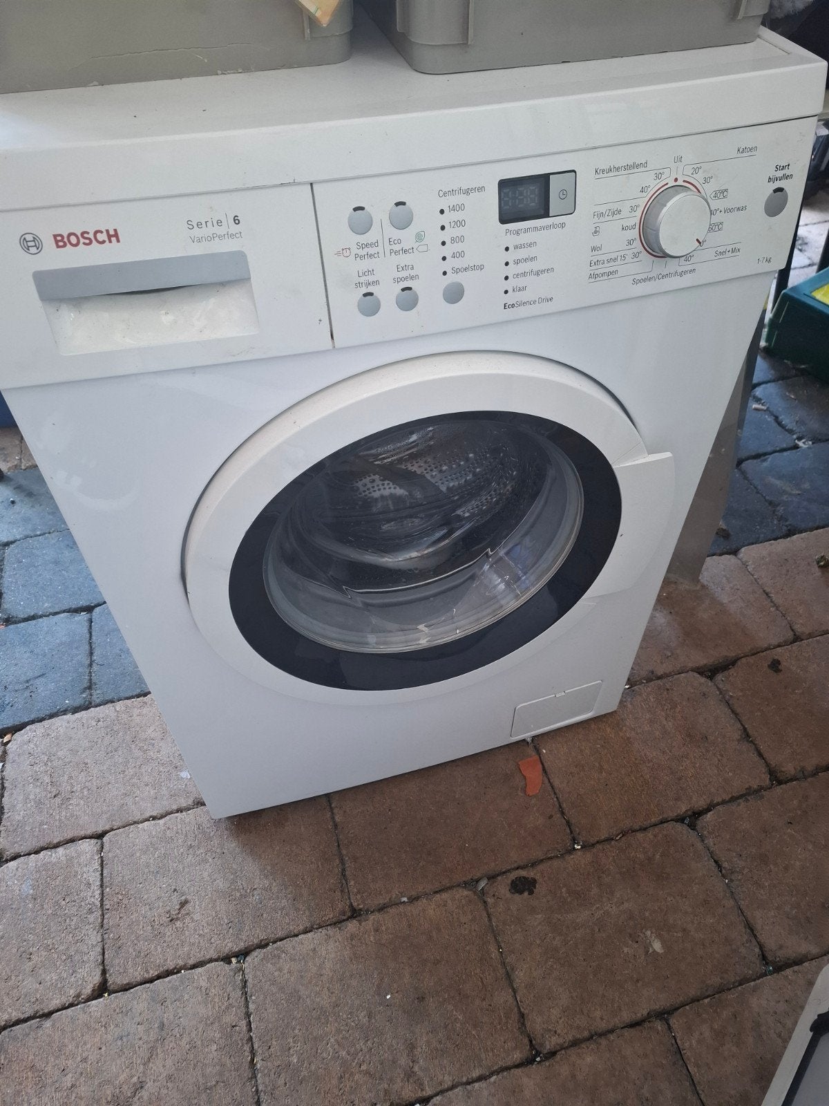 Boch wasmachine, Ophalen, 1200 tot 1600 toeren, 4 tot 6 kg, Zo goed als nieuw