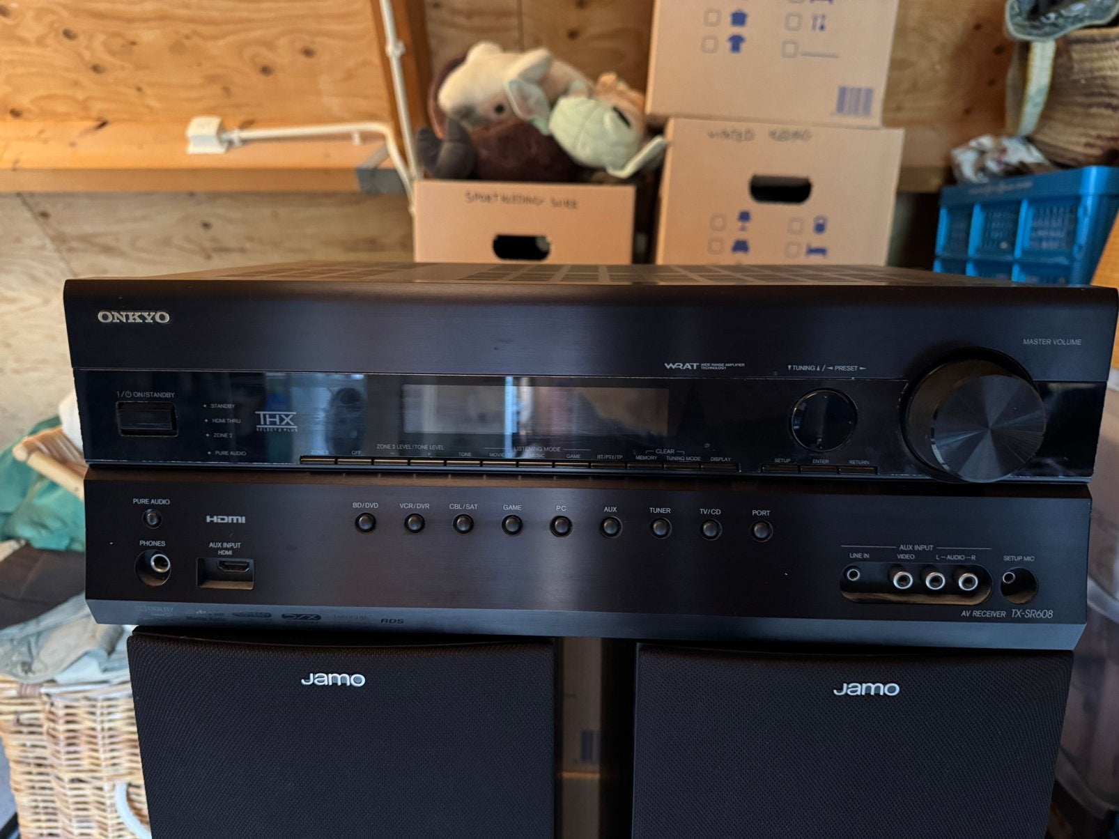 Onkyo TX-SR608, Ophalen, Zo goed als nieuw, Minder dan 500 watt