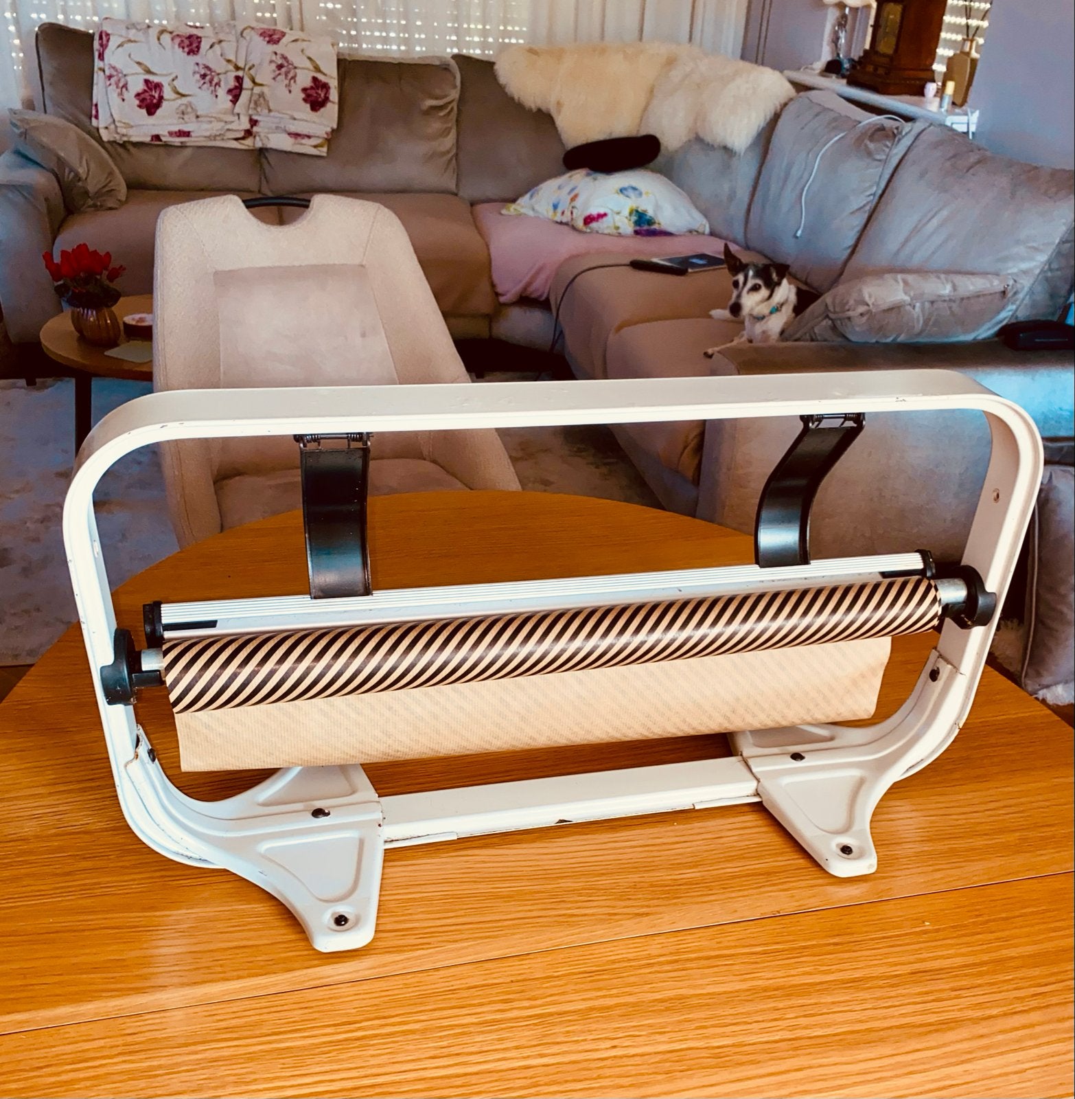 Papierrolhouder opzetmodel 50cm, Diversen, Cadeaupapier, Ophalen of Verzenden, Zo goed als nieuw