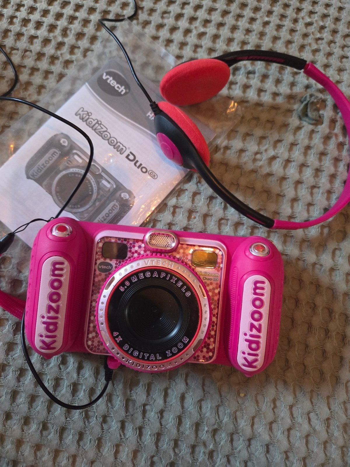 Vtech kidizoom duo XD kindercamera 10 in 1 interactie kinder, Kinderen en Baby's, Speelgoed | Vtech, Ophalen, Zo goed als nieuw