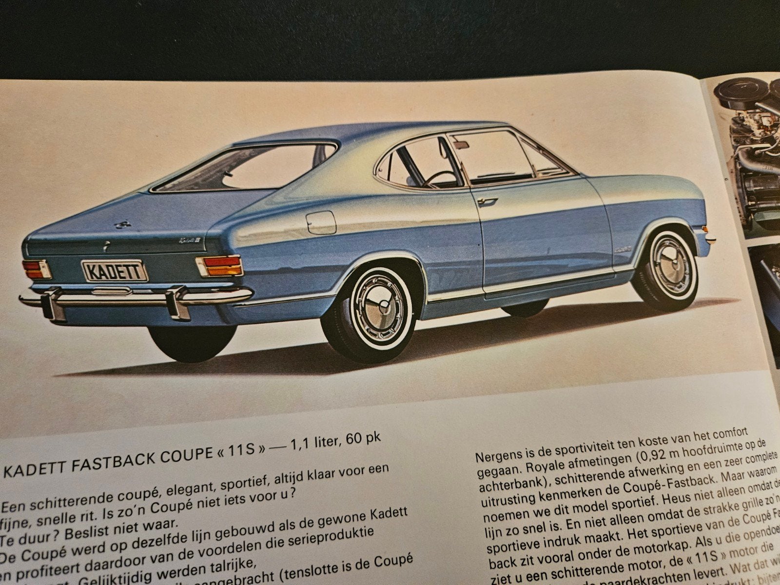 Brochure Opel Kadett Coupé & Rallye 1968, Ophalen of Verzenden, Zo goed als nieuw, Opel