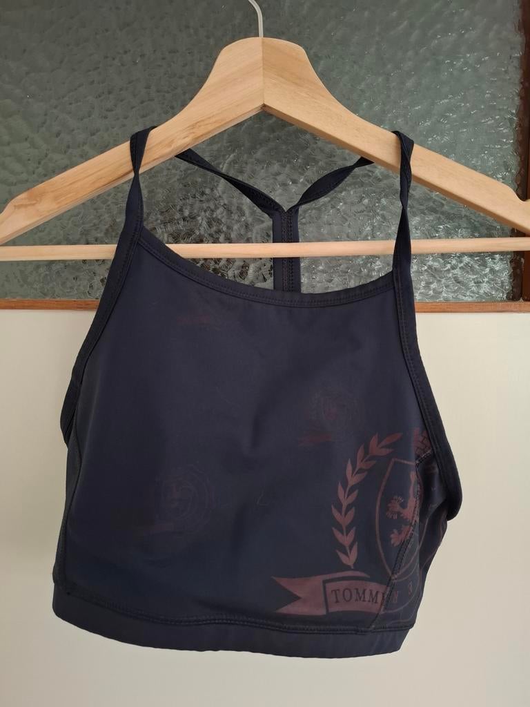 Tommy Hilfiger Sporttop Maat S, Kleding | Dames, Sportkleding, Verzenden, Zwart, Maat 36 (S), Tommy Hilfiger