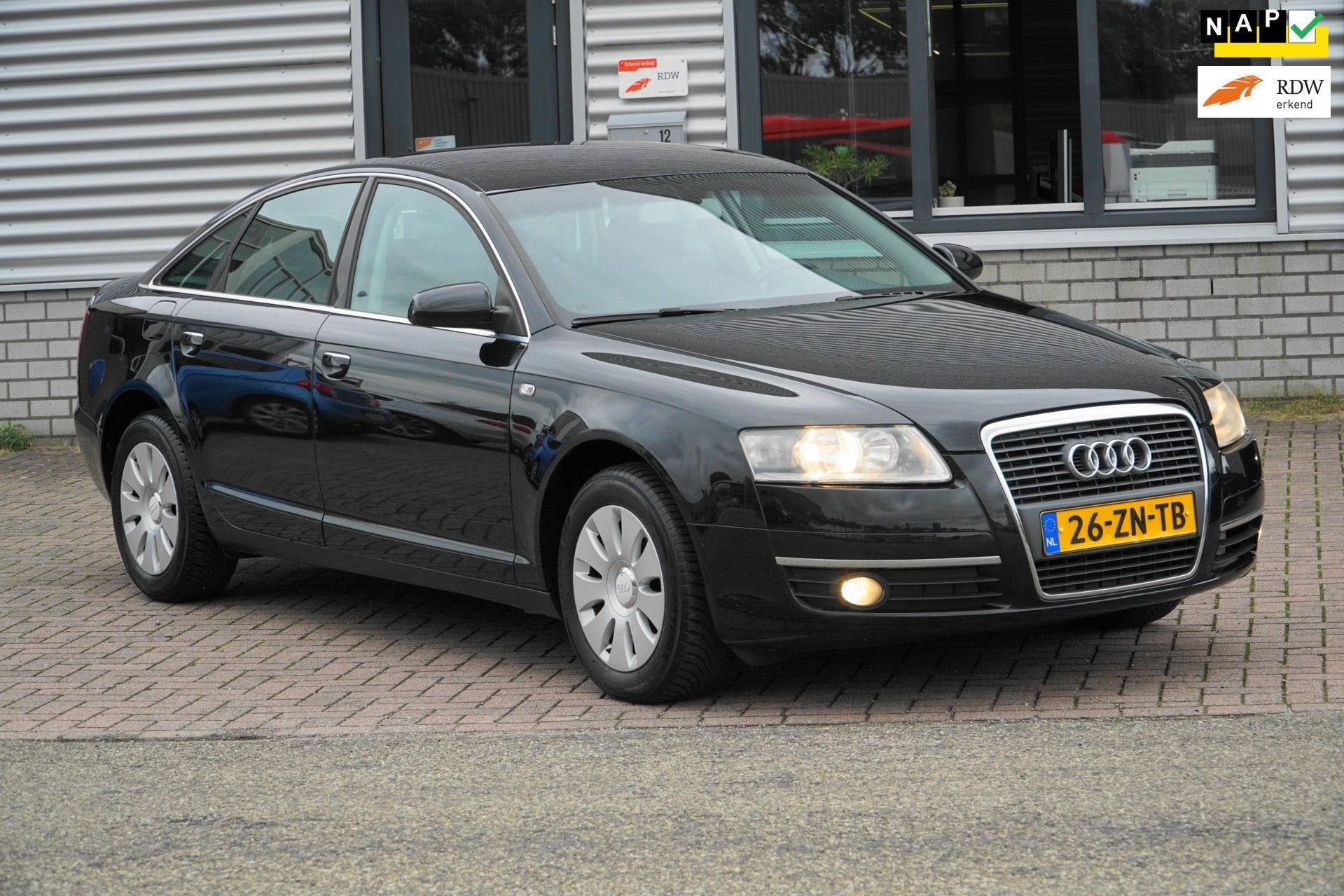 Audi A6 Limousine 2.0 TFSI NETTE AUTO, Gebruikt, 4 cilinders, 1984 cc, Verwarmde buitenspiegels