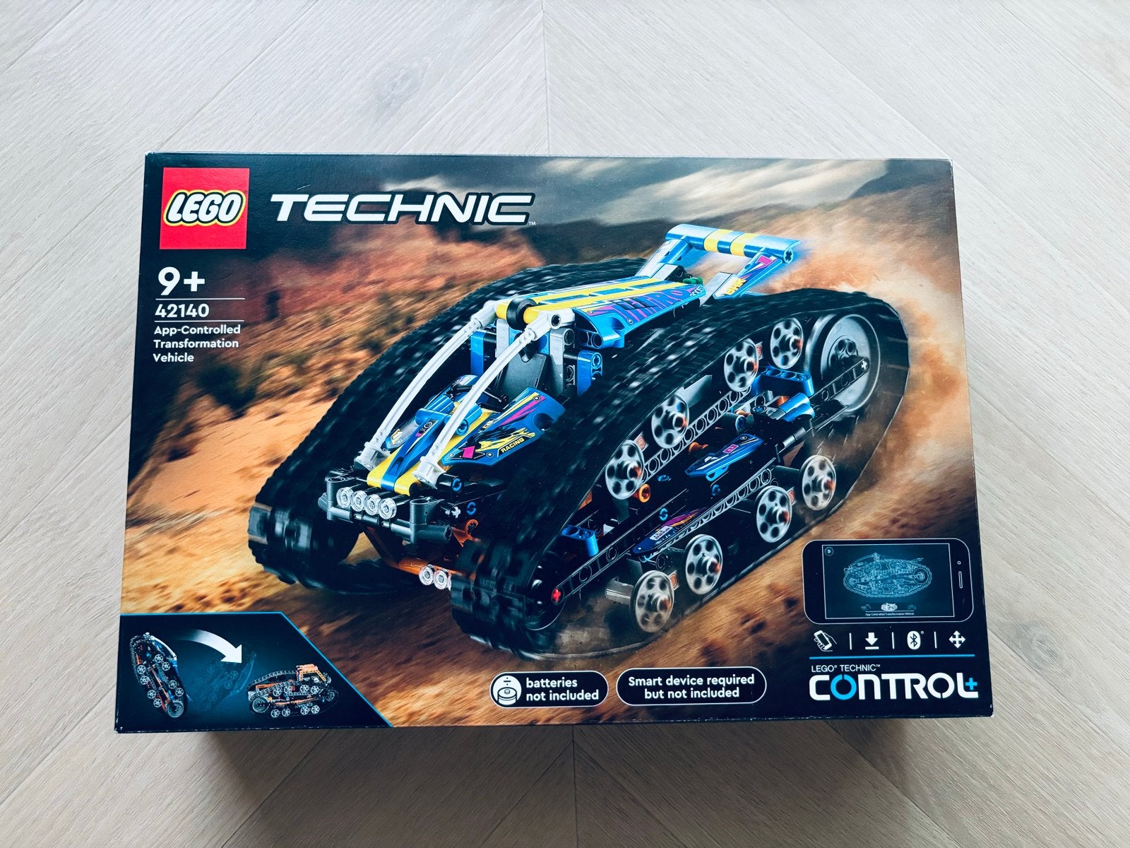 LEGO Technic 42140 App-gestuurd Transformatievoertuig, Ophalen of Verzenden, Nieuw