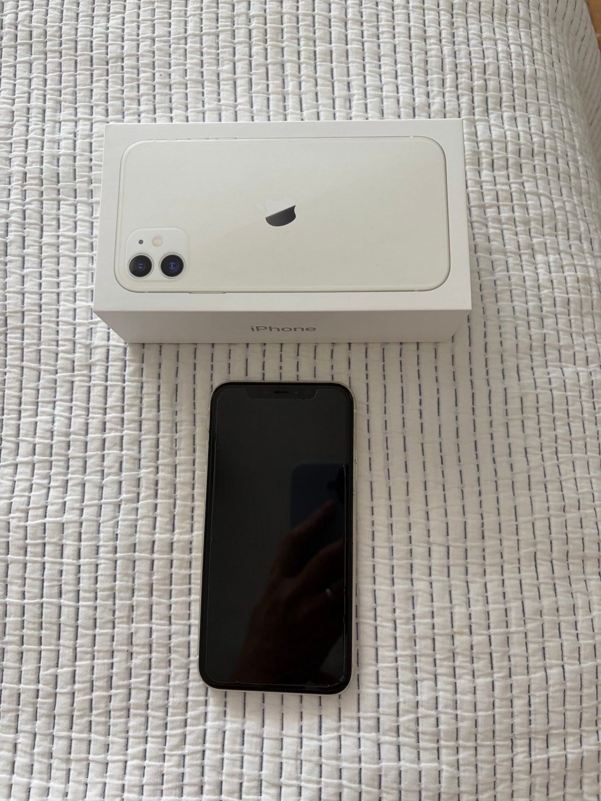 iPhone 11 64 GB - Wit - in goede staat, Telecommunicatie, Mobiele telefoons | Apple iPhone, Gebruikt, Wit, 64 GB, Zonder simlock