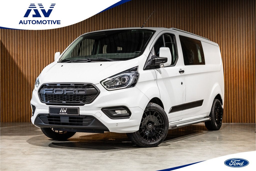 Ford Transit Custom 320 2.0 TDCI L2H1 DC | Marge | BTW & BPM, Voorwielaandrijving, Gebruikt, 4 cilinders, LED verlichting