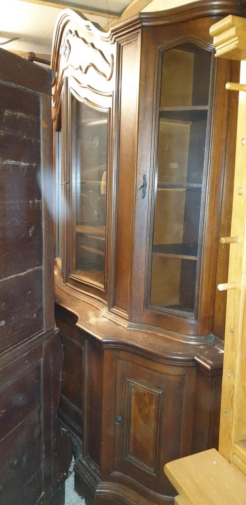Barok vitrinekast, Antiek en Kunst, Curiosa en Brocante, Ophalen