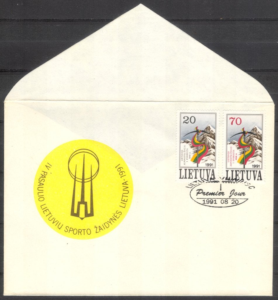 Lietuva (3), Verzenden, Envelop