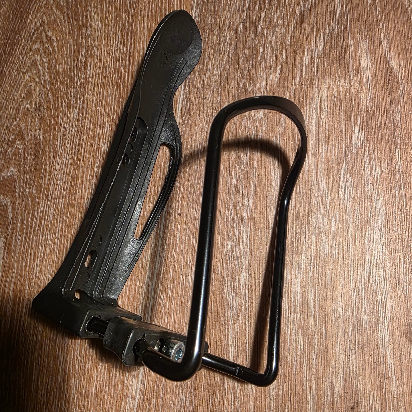 Verstelbare Bidonhouder voor Fiets - Zwart, Ophalen of Verzenden, Gebruikt, Onbekend