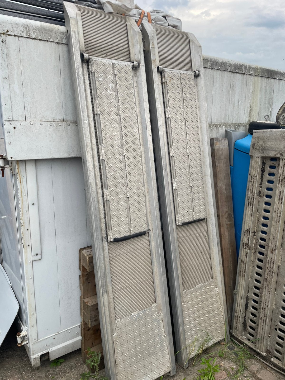 Aluminium oprij platen merk tijhof, Auto-onderdelen, Ophalen, Nieuw, Overige merken
