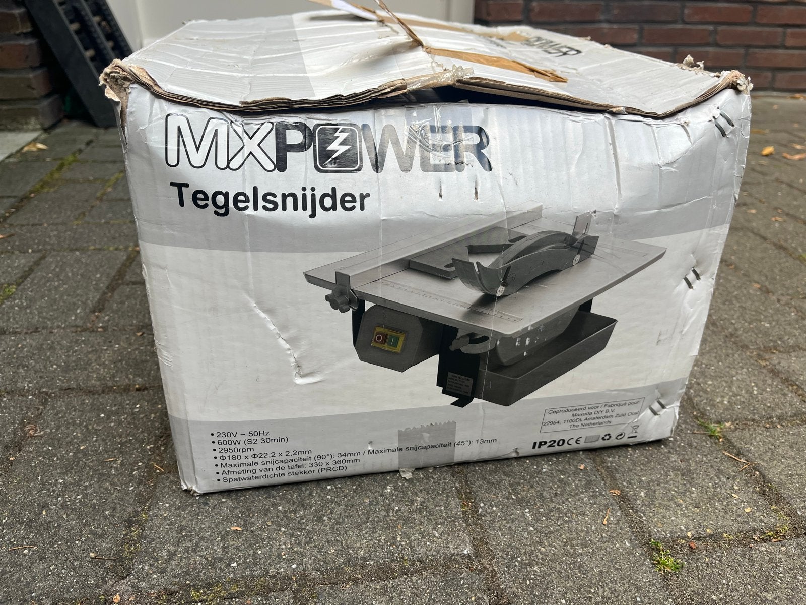 MX Power Tegelsnijder - Gebruikt, Ophalen, Gebruikt, Overige typen, 600 tot 1200 watt
