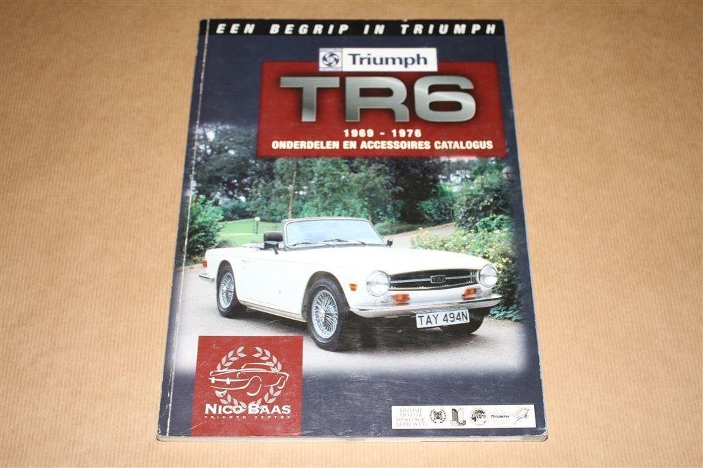 Triumph TR6 1969-1976 Onderdelen en accessoires catalogus, Ophalen of Verzenden