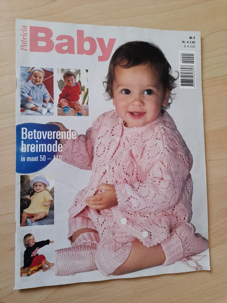 BREIMODE PATRICIA BABY nr. 2 Maat 50 tm 110, Ophalen of Verzenden, Gelezen, Breien en Haken
