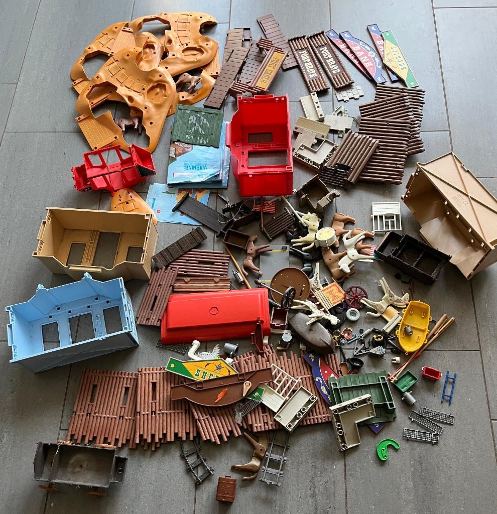 Playmobil Losse Onderdelen Doos 11: Rosa Manege Dieren Bos, Kinderen en Baby's, Speelgoed | Playmobil, Gebruikt, Ophalen of Verzenden