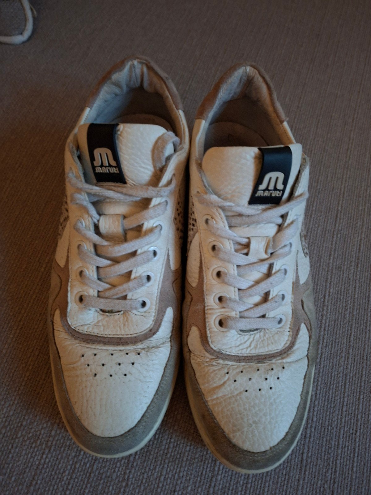 Maruti sneakers maat 39 - beige/wit, Beige, Ophalen of Verzenden, Sneakers of Gympen, Maruti