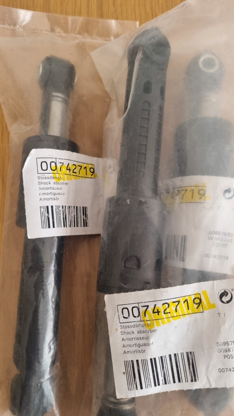 schokbrekers suspa bosch m8  stelpootjes m8 siemens/ bosch, Ophalen of Verzenden, Nieuw