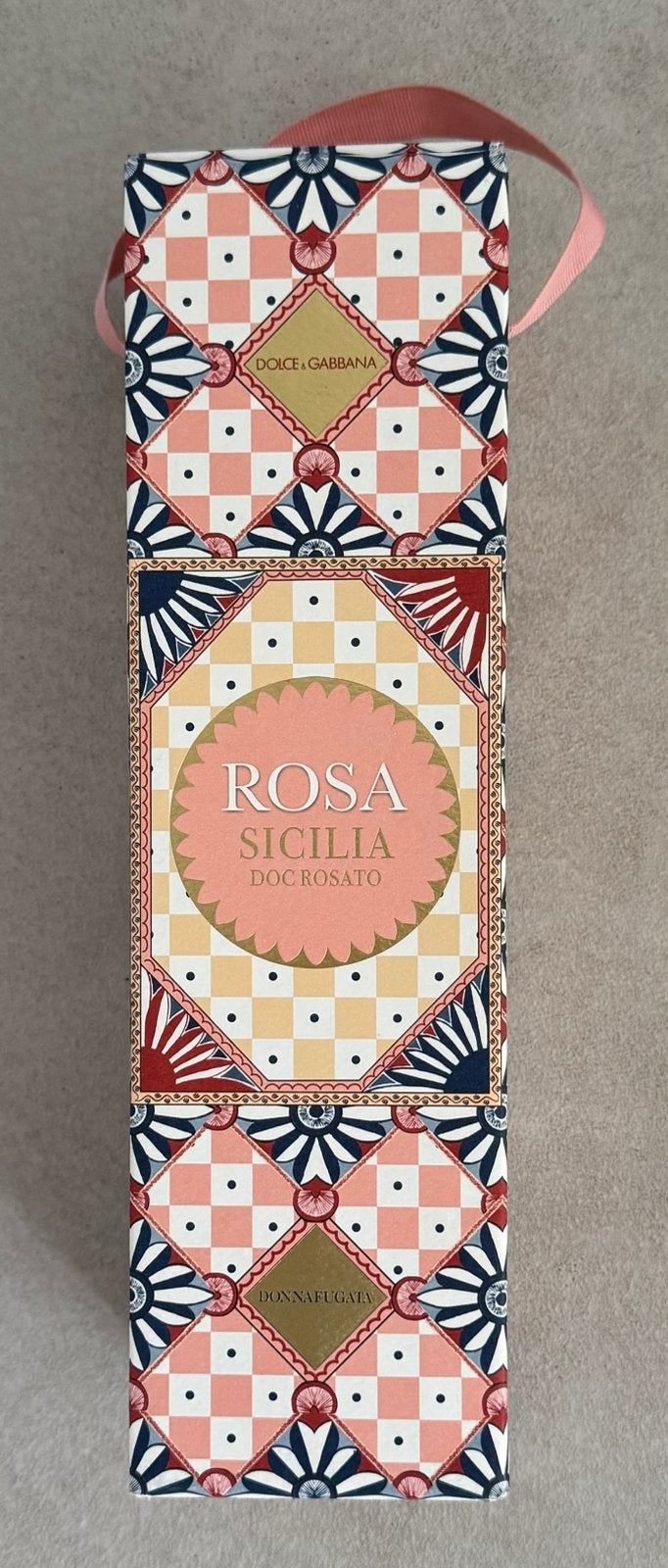 Wijnfles Dolce & Gebbana  (leeg) met doos, Verzamelen, Ophalen, Gebruikt, Roséwijn, Italië