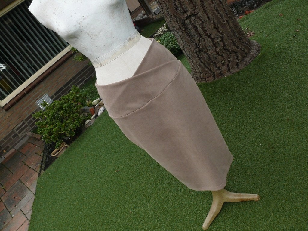 Creme de la creme rok maat M stretch, Maat 38/40 (M), Beige, CDLC, Ophalen of Verzenden