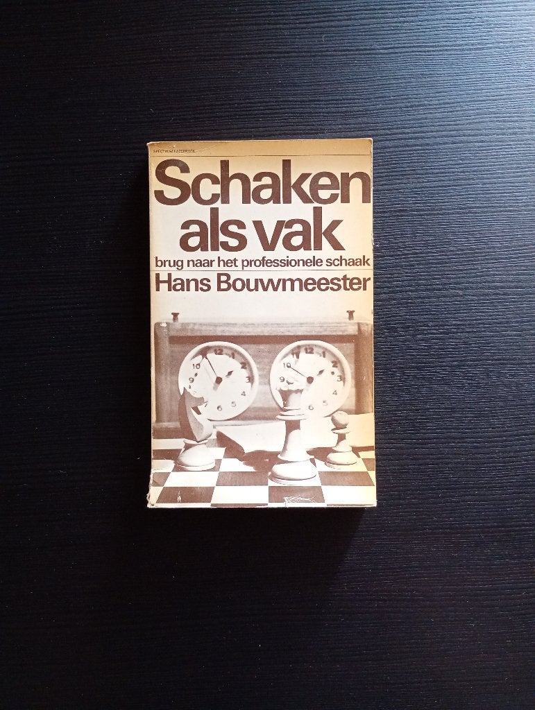 Schaken als vak, Ophalen of Verzenden, Minder dan 500 stukjes, Zo goed als nieuw, Schaken