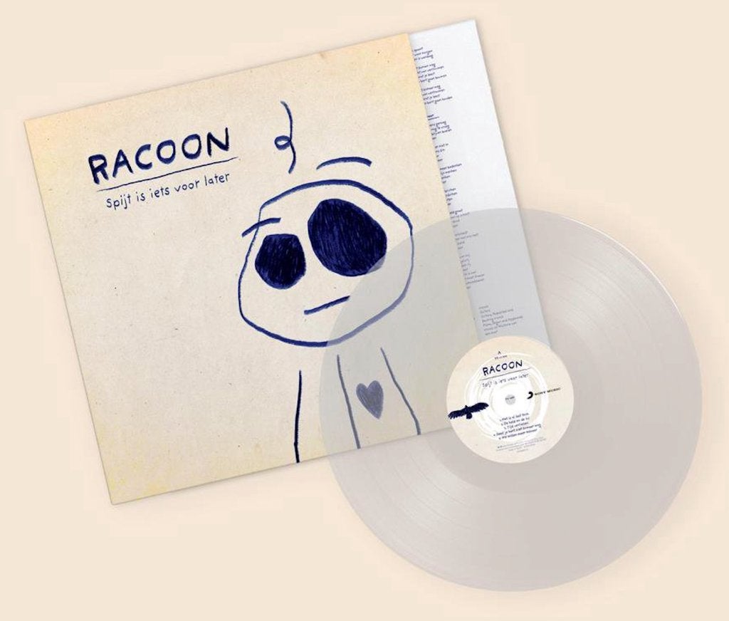 Vinyl LP+Cd Racoon Spijt Is Iets Voor Later CLEAR Vinyl NEW, Ophalen of Verzenden, Pop, 12 inch, Nieuw in verpakking