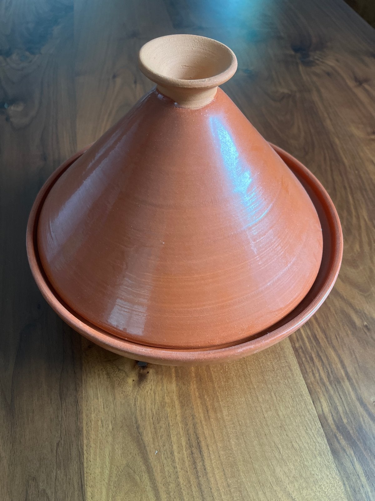 Mooie tajine van aardewerk - perfect voor stoofschotels, Ophalen, Overige typen, Zo goed als nieuw, Steen/keramiek