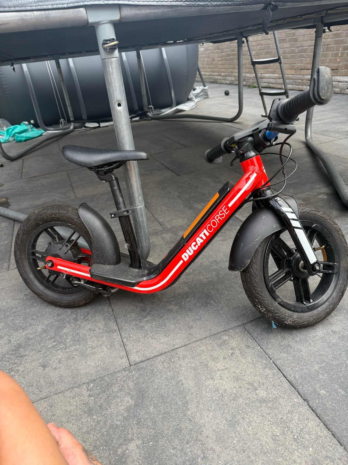 Ducati Corse elektrische loopfiets voor kinderen, Ophalen of Verzenden, Zo goed als nieuw, Loopfiets