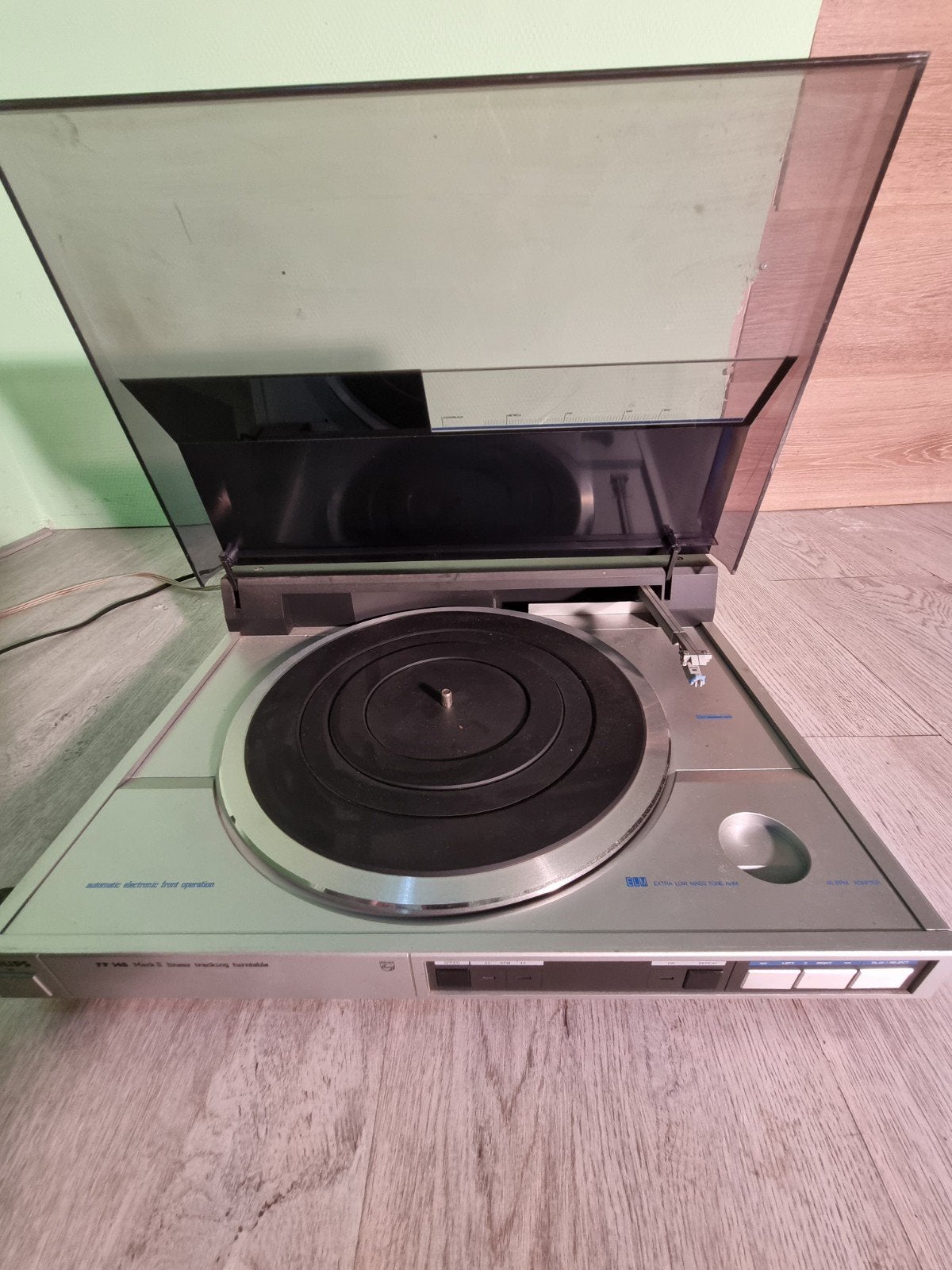 Philips FP 146 Mark II Linear Tracking Platenspeler, Ophalen, Philips, Gebruikt, Automatisch