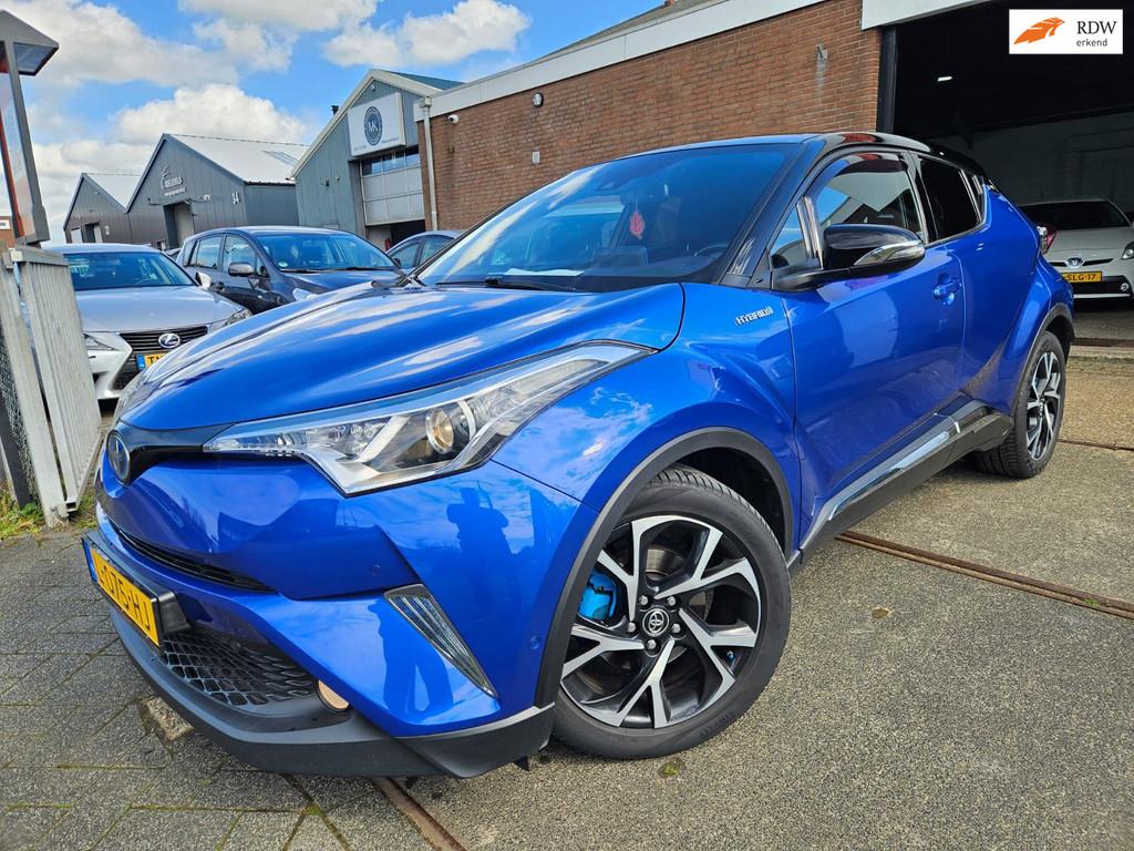 Toyota C-HR 1.8 Hybrid Adventure GARANTIE, Euro 6, Blauw, 26 km/l, Hybride Elektrisch/Benzine