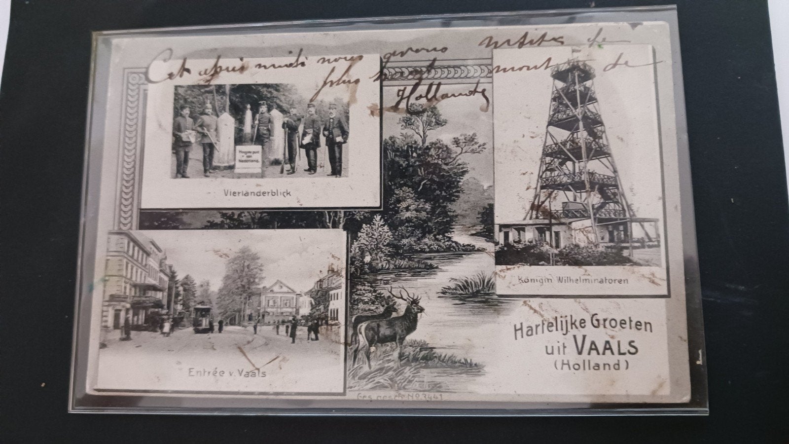 Vaals 4 Luik,gelopen ,oud, Ophalen of Verzenden, Voor 1920, Gelopen, Limburg