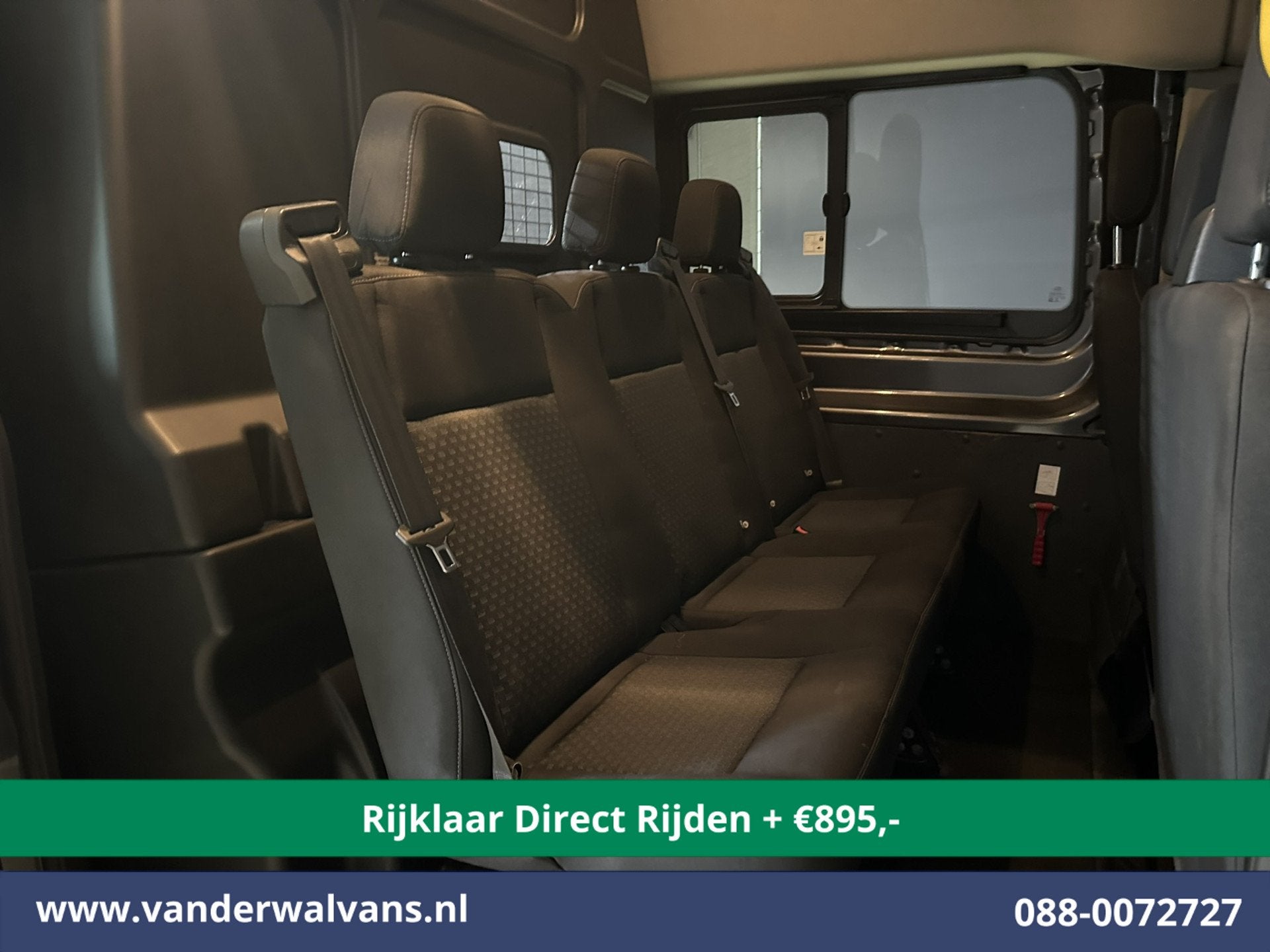 Ford Transit 2.0 TDCI 185pk L4H3 Dubbele Cabine Euro6 *Rijkl, 4 cilinders, Startonderbreker, 2800 kg, 14 km/l