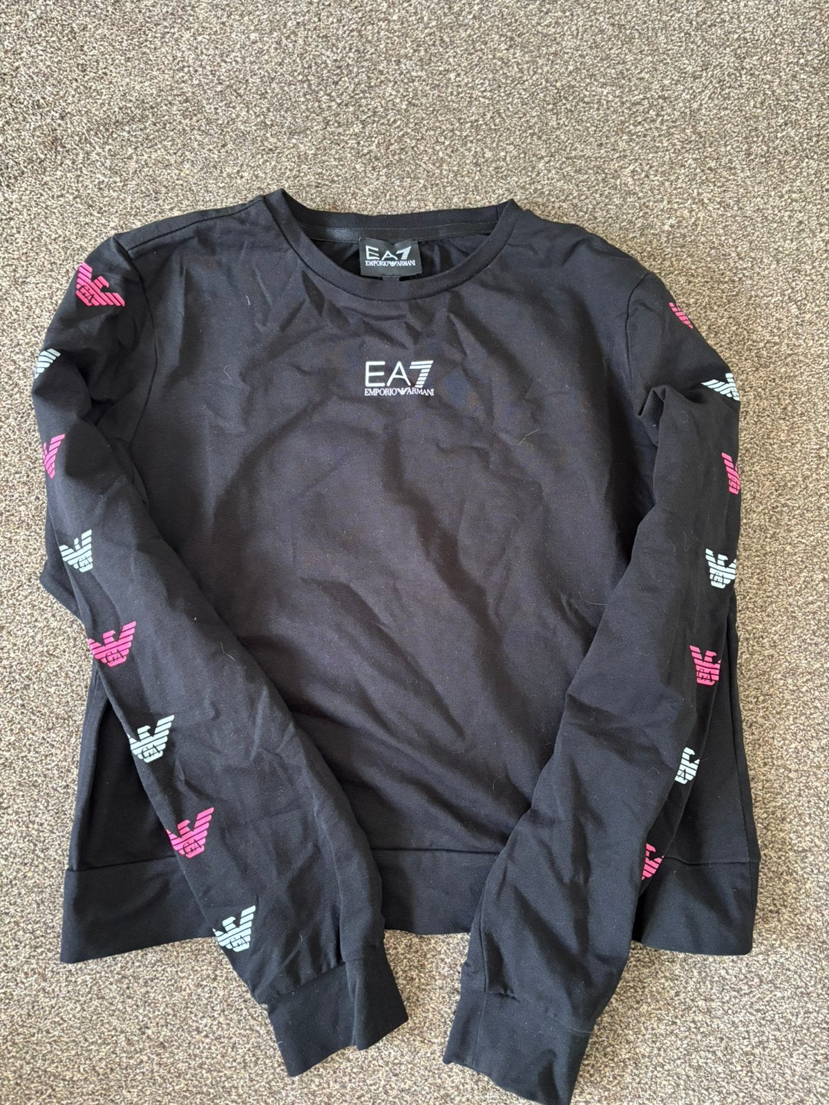 Armani shirt lange mouwen 152, Ophalen of Verzenden, Zo goed als nieuw, Meisje, Shirt of Longsleeve