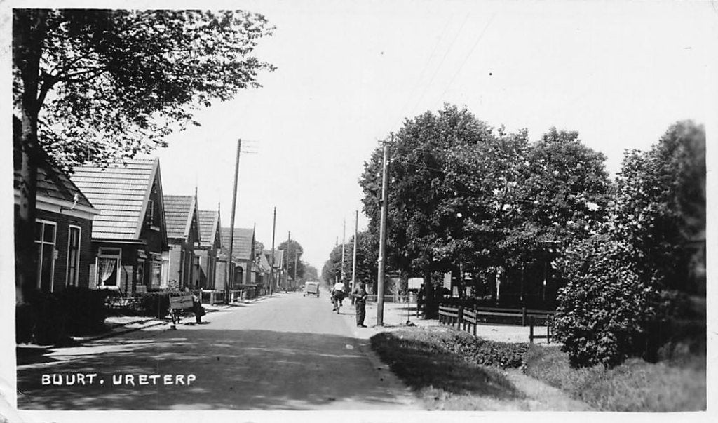 AZ928 Fotokaart Ureterp Buurt 1941, Verzenden, 1940 tot 1960, Gelopen, Friesland