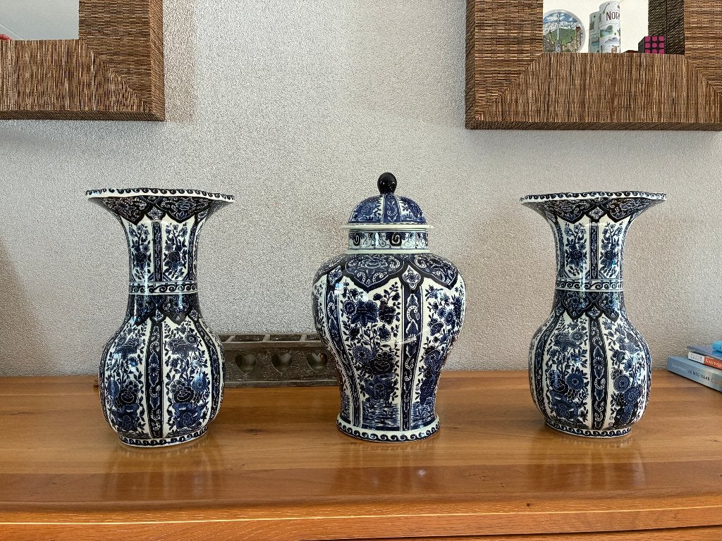 kaststel Delfts blauw, Ophalen