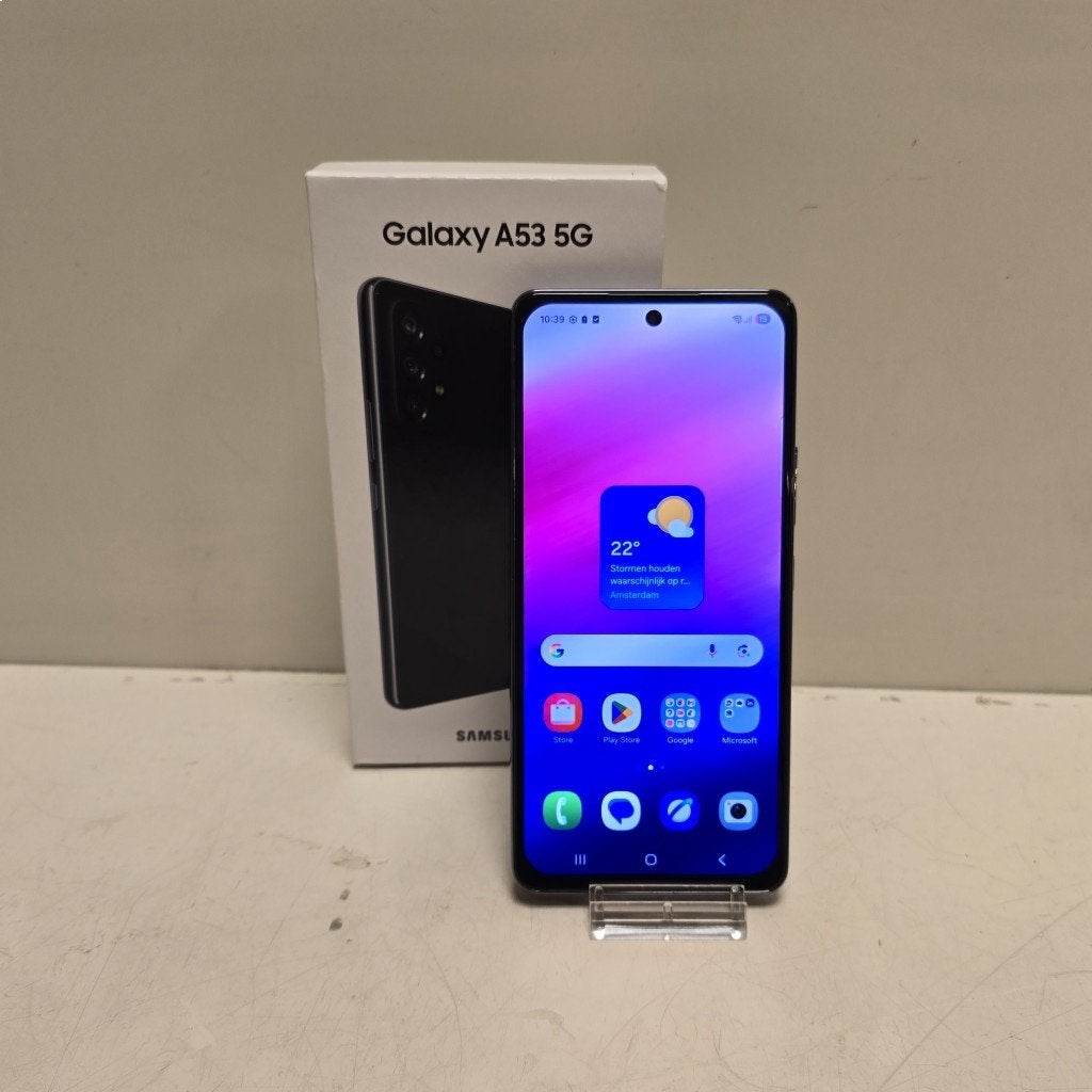 Samsung Galaxy A53 5G | 128GB | Zwart | A-Grade (839141), Telecommunicatie, Mobiele telefoons | Samsung, Samsung Electronics Benelux B.V.